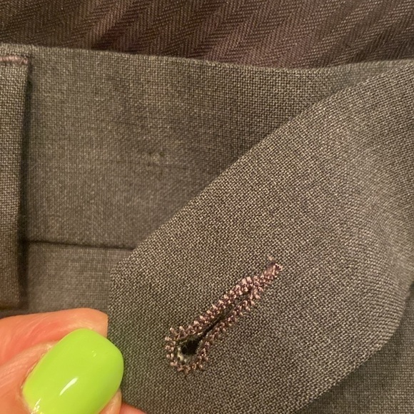 Bar lll Skinny fit 30x32 charcoal WOOL Blend Pockets flat front Men’s Pants - Picture 6 of 10